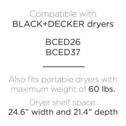 BLACK+DECKER Washer Dryer Stand 10 BLACK+DECKER Washer Dryer Stand -Appliance Parts Pros Shop black decker washer and dryer stacking kits bwds 76 1000