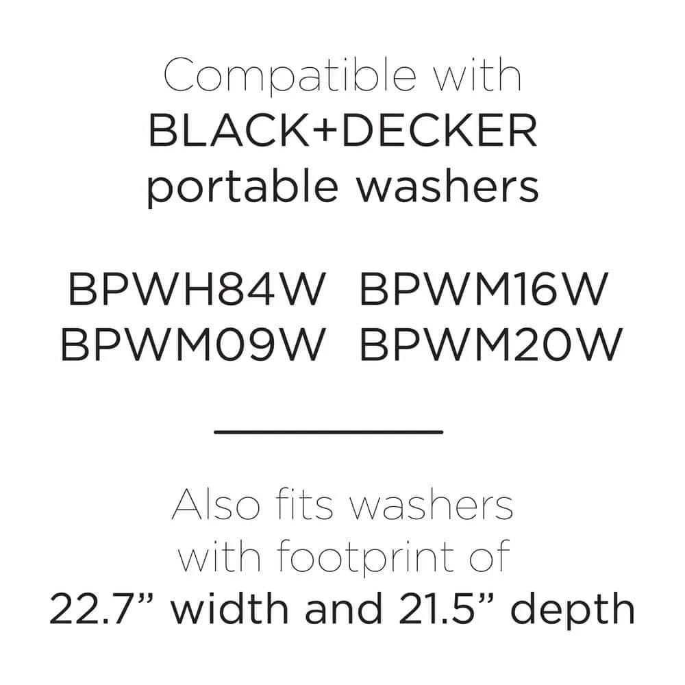 Washer Dryer Stand BLACK+DECKER Washer Dryer Stand -Appliance Parts Pros Shop black decker washer and dryer stacking kits bwds fa 1000