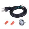 Everbilt Universal Garbage Disposal Power Cord Kit -Appliance Parts Pros Shop black everbilt garbage disposal parts 20 mspc 67 64 1000