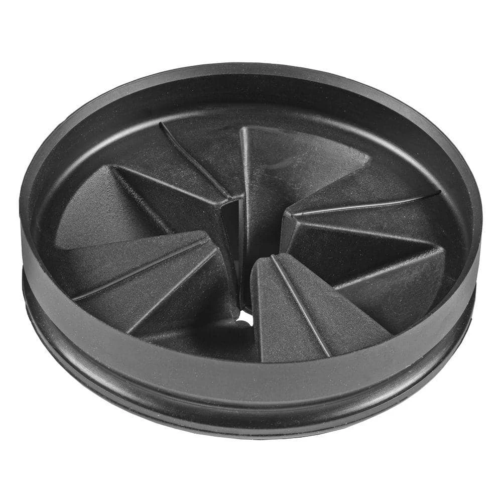Antimicrobial Quiet Collar Kitchen Sink Baffle for InSinkErator Evolution Garbage Disposal Antimicrobial Quiet Collar Kitchen Sink Baffle for InSinkErator Evolution Garbage Disposal -Appliance Parts Pros Shop black insinkerator garbage disposal parts qcb am 64 1000