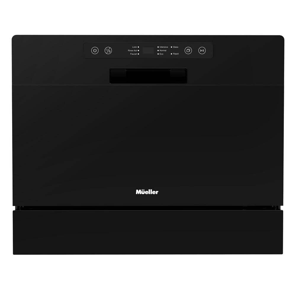 21 in. Professional Digital Portable Countertop Dishwasher with 6 Place Settings in Black MUELLER 21 in. Professional Digital Portable Countertop Dishwasher with 6 Place Settings in Black -Appliance Parts Pros Shop black mueller countertop dishwashers dw 600 44 1000