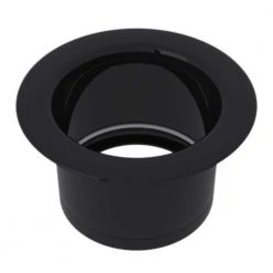 ROHL 0.25 in. x 2.5 in. Extended Disposal Flange or Throat for Fireclay Sinks in Black