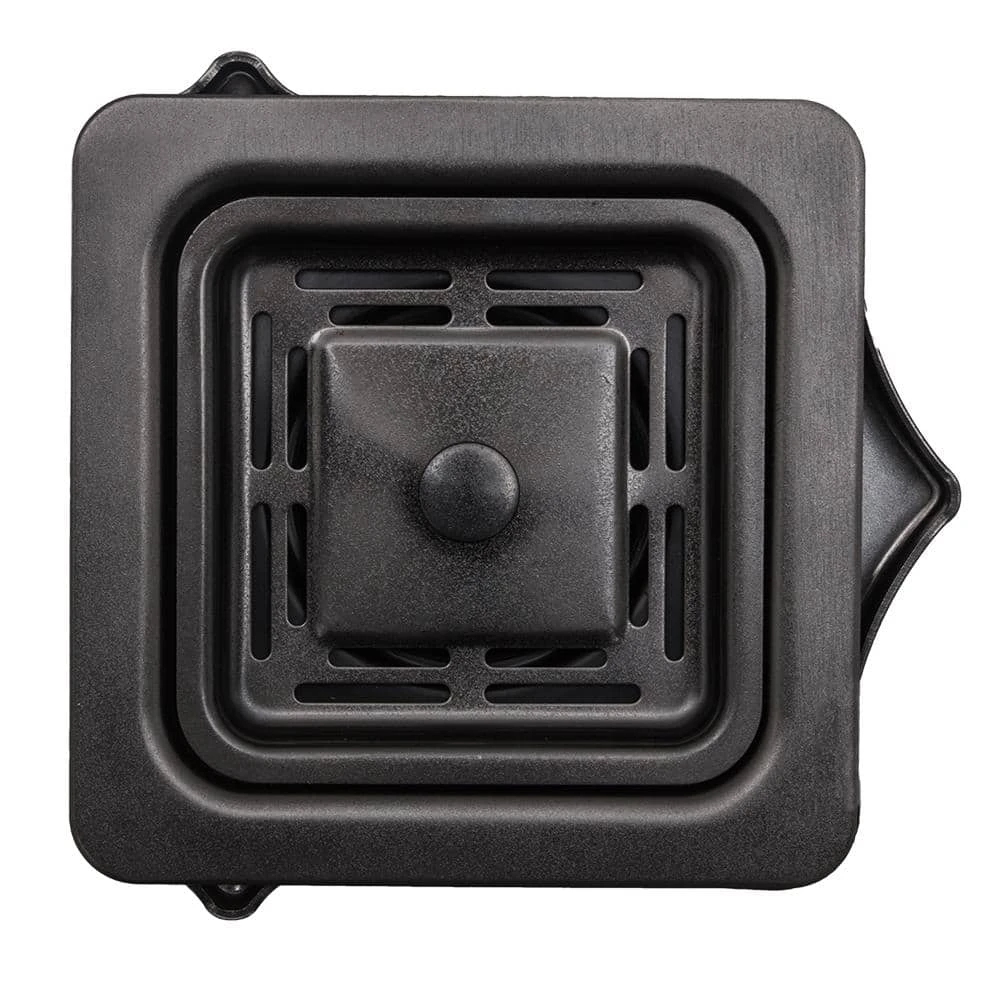 Black Stainless Steel Square Garbage Disposal Adapter S STRICTLY KITCHEN + BATH Black Stainless Steel Square Garbage Disposal Adapter -Appliance Parts Pros Shop black stainless steel garbage disposal parts sda blk 64 1000