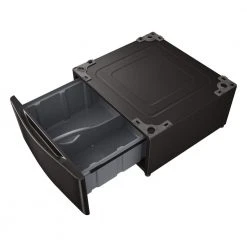 LG Electronics 29 in. Laundry Pedestal with Storage Drawer for Washers and Dryers in Black Steel -Appliance Parts Pros Shop black steel lg electronics washer and dryer pedestals wdp5b 40 1000