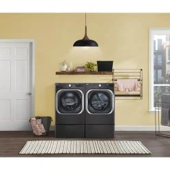 LG Electronics 29 in. Laundry Pedestal with Storage Drawer for Washers and Dryers in Black Steel -Appliance Parts Pros Shop black steel lg electronics washer and dryer pedestals wdp5b 77 1000