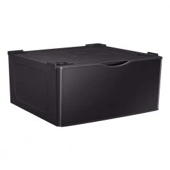 Samsung 27 in. Laundry Pedestal in Fingerprint-Resistant Brushed Black with Storage Drawer 5 Samsung 27 in. Laundry Pedestal in Fingerprint-Resistant Brushed Black with Storage Drawer -Appliance Parts Pros Shop brushed black samsung washer and dryer pedestals we402nv a0 1000