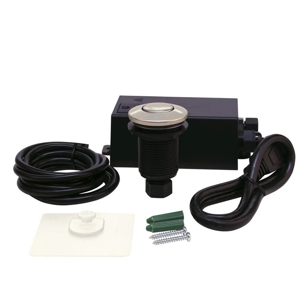 Garbage Disposal Switch Kit in Brushed Nickel EZ-FLO Garbage Disposal Switch Kit in Brushed Nickel -Appliance Parts Pros Shop brushed nickel ez flo garbage disposal parts 86726 64 1000