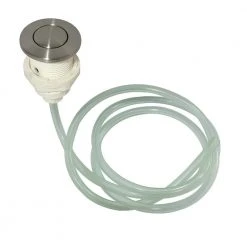 Kingston Brass Trimscape Gourmetier Disposal Air Switch Button in Brushed Nickel