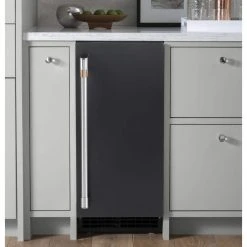 Cafe Ice Maker Door Kit in Matte Black, Fingerprint Resistant 5 Cafe Ice Maker Door Kit in Matte Black, Fingerprint Resistant -Appliance Parts Pros Shop cafe freezer parts cip75d1 31 1000