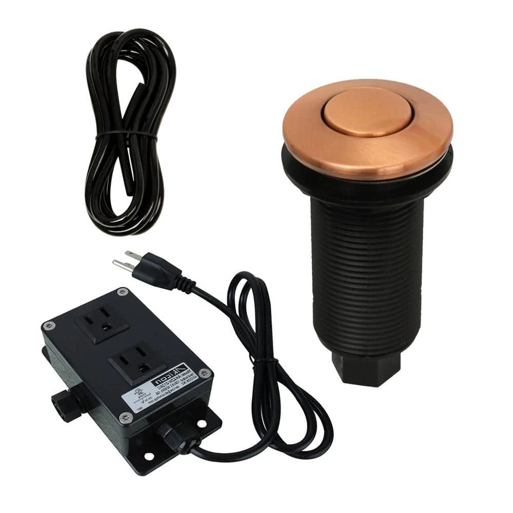 Copper Garbage Disposal Kitchen Air Switch Kit Akicon Copper Garbage Disposal Kitchen Air Switch Kit -Appliance Parts Pros Shop copper akicon garbage disposal parts ak79001b c 64 1000