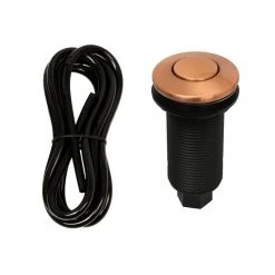 Akicon Copper Garbage Disposal Air Switch with Air Hose -Appliance Parts Pros Shop copper akicon garbage disposal parts ak79001c 44 1000