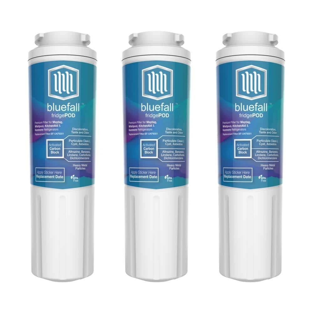 3 Compatible Refrigerator Water Filters Fits Maytag UKF8001 (Value Pack) DRINKPOD 3 Compatible Refrigerator Water Filters Fits Maytag UKF8001 (Value Pack) -Appliance Parts Pros Shop drinkpod refrigerator water filters bf ukf8001 3pk 64 1000