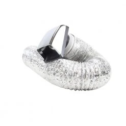 Equator Outside Vent Kit in White for Laundry Appliances