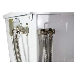 Equator 5 ft. Stainless Steel Hoses -Appliance Parts Pros Shop equator washing machine parts ssh 2826 31 1000