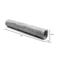 Everbilt 4 in. x 8 ft. Flexible Aluminum Dryer Vent Duct 7 Everbilt 4 in. x 8 ft. Flexible Aluminum Dryer Vent Duct -Appliance Parts Pros Shop everbilt dryer parts btd48hd 1f 1000