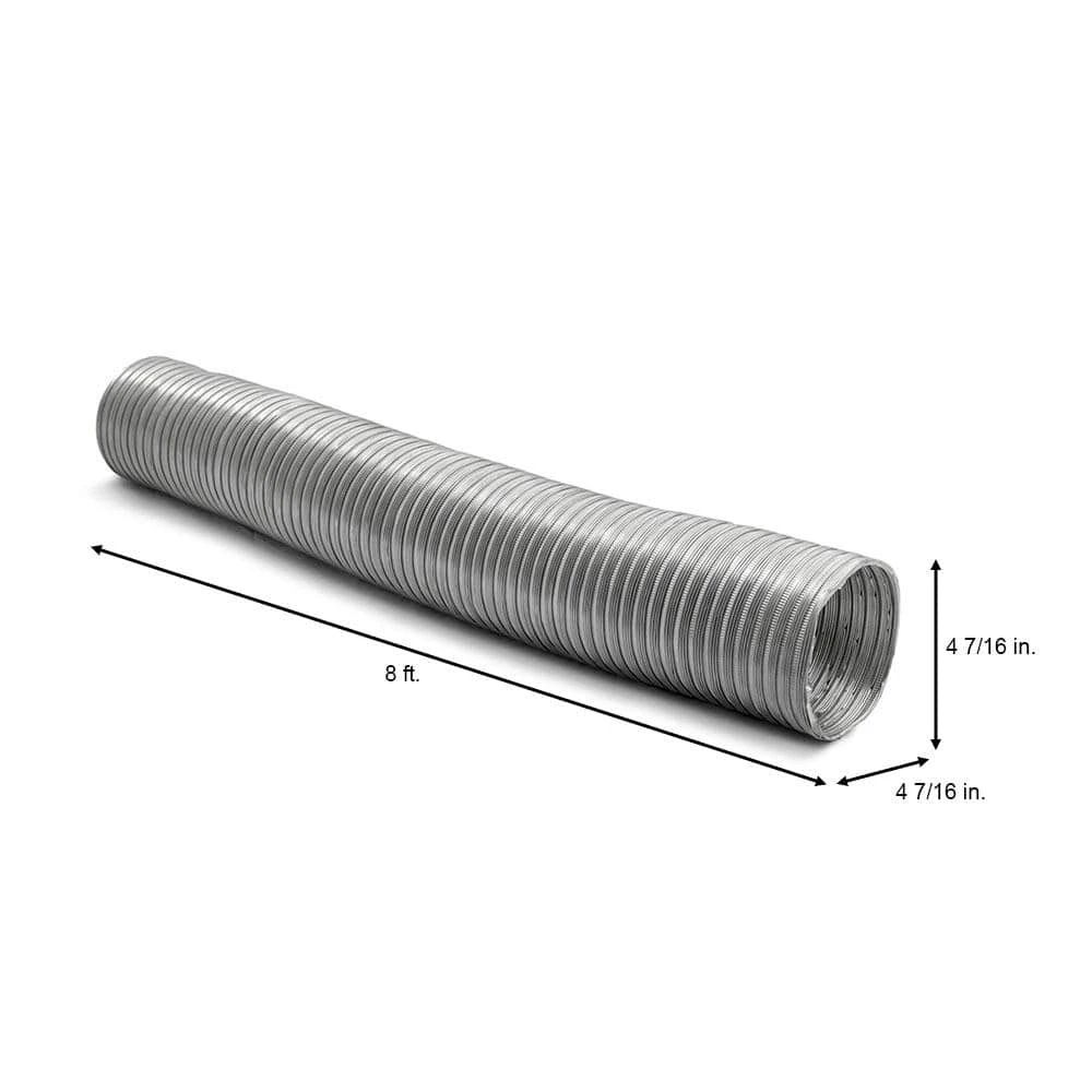 4 in. x 8 ft. Heavy-Duty Semi-Rigid Aluminum Duct Everbilt 4 in. x 8 ft. Heavy-Duty Semi-Rigid Aluminum Duct -Appliance Parts Pros Shop everbilt dryer parts mfx48ulxhd12 1f 1000
