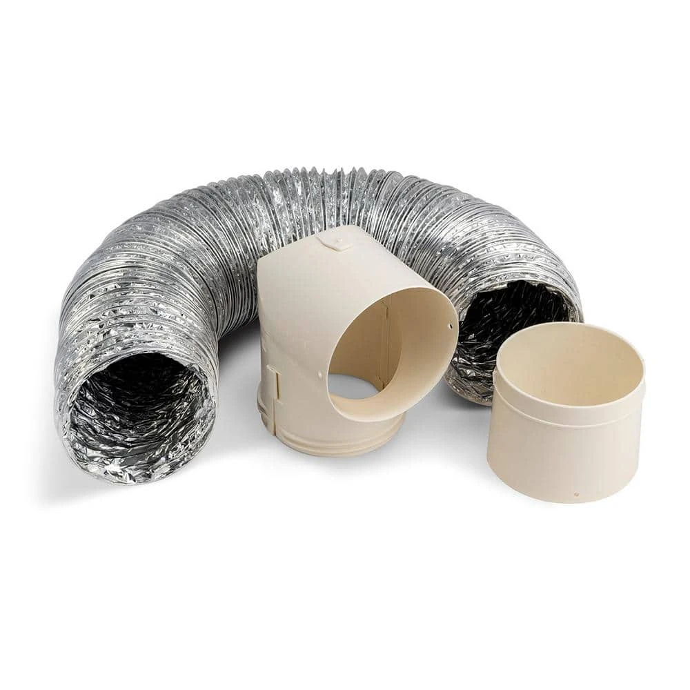 4 in. x 8 ft. Dryer to Duct Connector Kit Everbilt 4 in. x 8 ft. Dryer to Duct Connector Kit -Appliance Parts Pros Shop everbilt dryer parts td48d2dhd6 64 1000