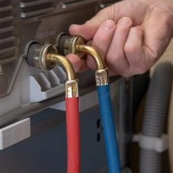 Everbilt 4 ft. Universal Rubber Washing Machine Hose with Elbow (2-Pack) 7 Everbilt 4 ft. Universal Rubber Washing Machine Hose with Elbow (2-Pack) -Appliance Parts Pros Shop everbilt washing machine parts 98258 fa 1000