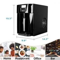 Unbranded Ice Maker Machine, Ice Cube Shape with Hollow Cylinder, Make 9-Pieces of Ice At A Time 4 Unbranded Ice Maker Machine, Ice Cube Shape with Hollow Cylinder, Make 9-Pieces of Ice At A Time -Appliance Parts Pros Shop freezer parts aybszhd749 4f 1000