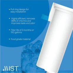 Mist Replacement for P4INKFILTR Ice Maker Water Filter, Compatible with all GE Opal Nugget Ice Maker Water Filter, 3 Pack 6 Mist Replacement for P4INKFILTR Ice Maker Water Filter, Compatible with all GE Opal Nugget Ice Maker Water Filter, 3 Pack -Appliance Parts Pros Shop freezer parts cwmf337 44 1000
