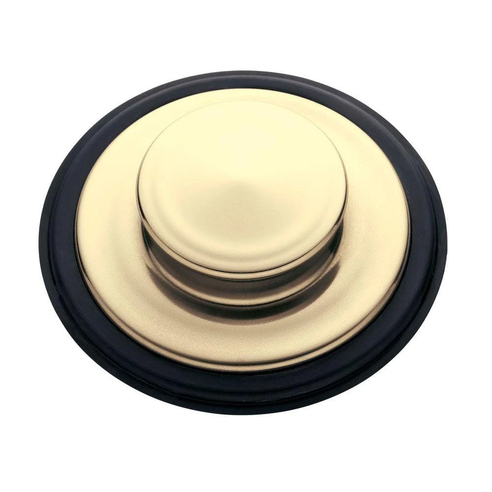 Kitchen Sink Flange & Sink Stopper for InSinkErator Garbage Disposals in French Gold Kitchen Sink Flange & Sink Stopper for InSinkErator Garbage Disposals in French Gold -Appliance Parts Pros Shop french gold insinkerator garbage disposal parts flg stp fg 4f 1000