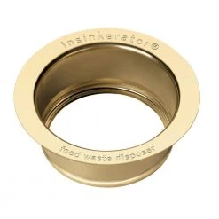 Kitchen Sink Flange & Sink Stopper for InSinkErator Garbage Disposals in French Gold 4 Kitchen Sink Flange & Sink Stopper for InSinkErator Garbage Disposals in French Gold -Appliance Parts Pros Shop french gold insinkerator garbage disposal parts flg stp fg c3 1000