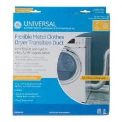 GE Flexible Metal Dryer Duct 8 GE Flexible Metal Dryer Duct -Appliance Parts Pros Shop ge dryer parts pm08x10085ds 77 1000