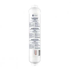 Universal In-line Water Filtration System for Refrigerators or Icemakers