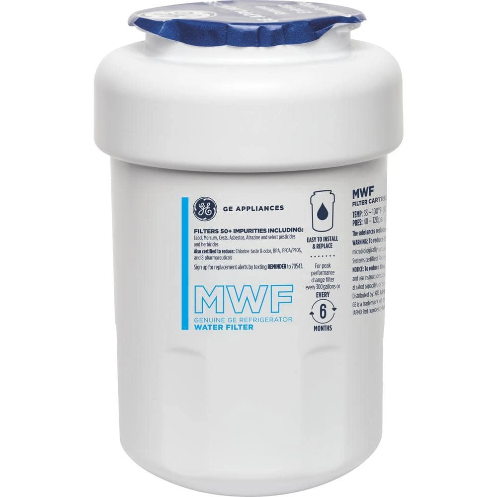 Genuine MWF Water Filter for Compatible GE Refrigerators Genuine MWF Water Filter for Compatible GE Refrigerators -Appliance Parts Pros Shop ge refrigerator water filters mwf 64 1000