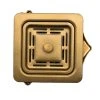 S STRICTLY KITCHEN + BATH Gold Stainless Steel Square Garbage Disposal Adapter 1 S STRICTLY KITCHEN + BATH Gold Stainless Steel Square Garbage Disposal Adapter -Appliance Parts Pros Shop gold stainless steel garbage disposal parts sda g 64 1000