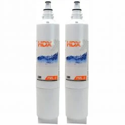 HDX FML-2 Premium Refrigerator Water Filter Replacement Fits LG LT600P (2-Pack)