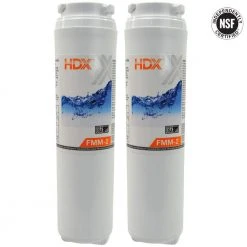 HDX FMM-2 Premium Refrigerator Water Filter Replacement Fits Whirlpool Filter 4 (2-Pack) 8 HDX FMM-2 Premium Refrigerator Water Filter Replacement Fits Whirlpool Filter 4 (2-Pack) -Appliance Parts Pros Shop hdx refrigerator water filters 107045 77 1000