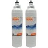 HDX FML-4 Premium Refrigerator Water Filter Replacement Fits LG LT800P (2-Pack)