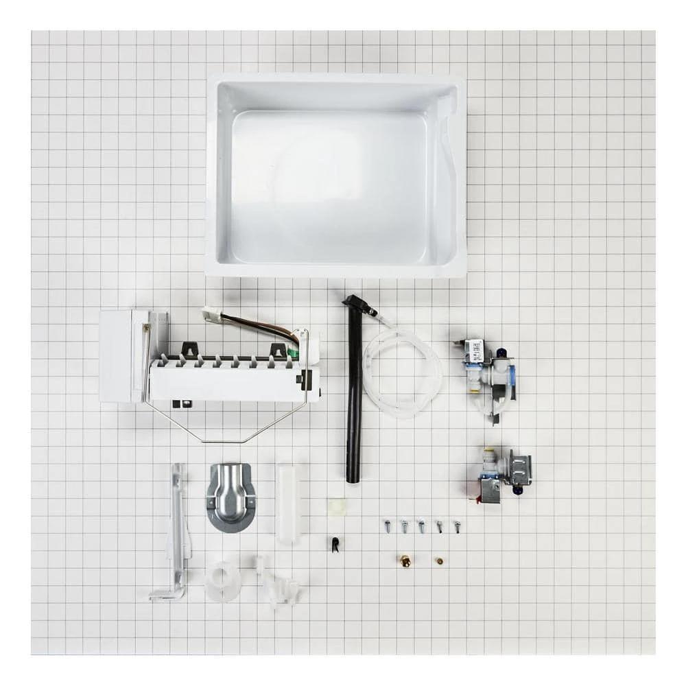 5 in. Plastic Icemaker Installation Kit Unbranded 5 in. Plastic Icemaker Installation Kit -Appliance Parts Pros Shop ice maker kits w11459724 1f 1000
