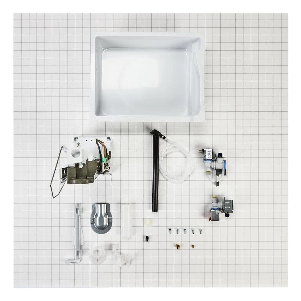 5 in. Plastic Icemaker Installation Kit Unbranded 5 in. Plastic Icemaker Installation Kit -Appliance Parts Pros Shop ice maker kits w11459724 44 1000