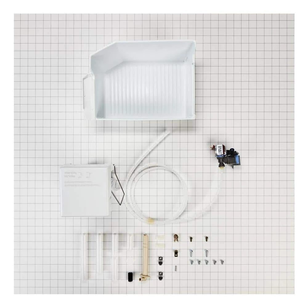 5.25 in. Plastic Icemaker Installation Kit Unbranded 5.25 in. Plastic Icemaker Installation Kit -Appliance Parts Pros Shop ice maker kits w11510803 1f 1000