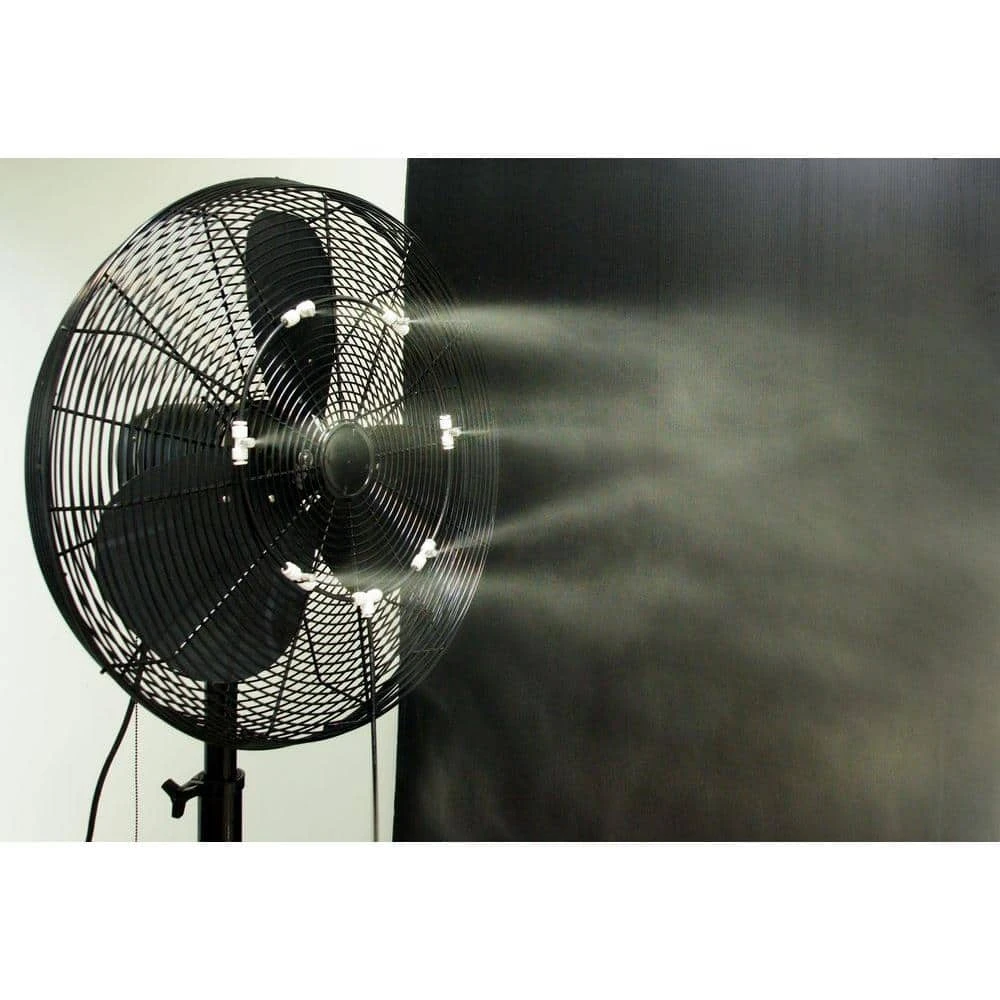 Cooling System Fan Misting Kit with 0.15 mm Anti-Drip Nozzles ILIVING Cooling System Fan Misting Kit with 0.15 mm Anti-Drip Nozzles -Appliance Parts Pros Shop iliving portable fan parts ilg 250 c3 1000