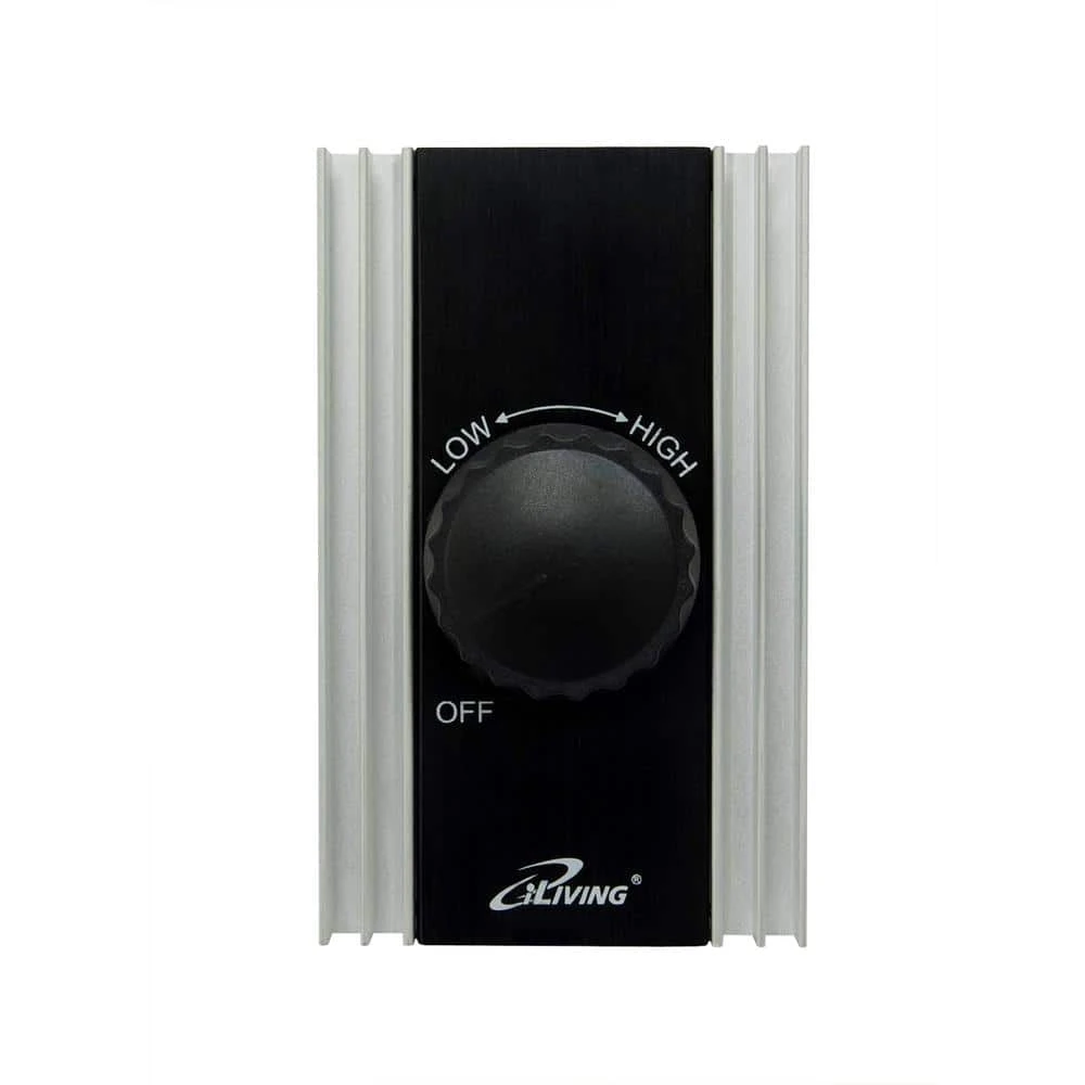 120-Volt 8 Amp Solid State Variable Adjustable Precision Fan Speed Controller ILIVING 120-Volt 8 Amp Solid State Variable Adjustable Precision Fan Speed Controller -Appliance Parts Pros Shop iliving portable fan parts ilg8sfsc 64 1000