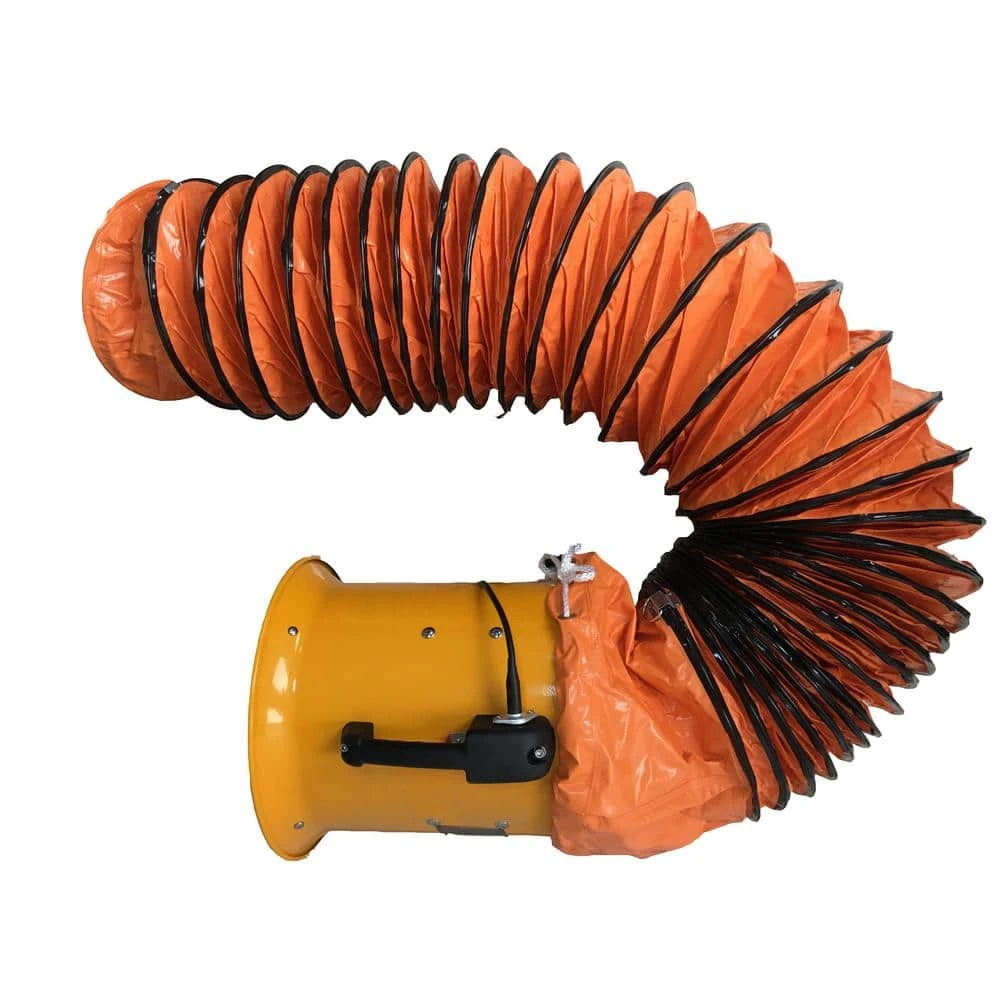 Flexible Ducting Hose, 12 in. x 15.5 ft., Orange ILIVING Flexible Ducting Hose, 12 in. x 15.5 ft., Orange -Appliance Parts Pros Shop iliving portable fan parts ilg8vf12 5 1f 1000