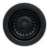 SINKOLOGY SinkSense Kitchen Sink 3.5 in. Disposal Flange Drain with Stopper in Matte Black 2 SINKOLOGY SinkSense Kitchen Sink 3.5 in. Disposal Flange Drain with Stopper in Matte Black -Appliance Parts Pros Shop matte black sinkology garbage disposal parts td35 06 64 1000