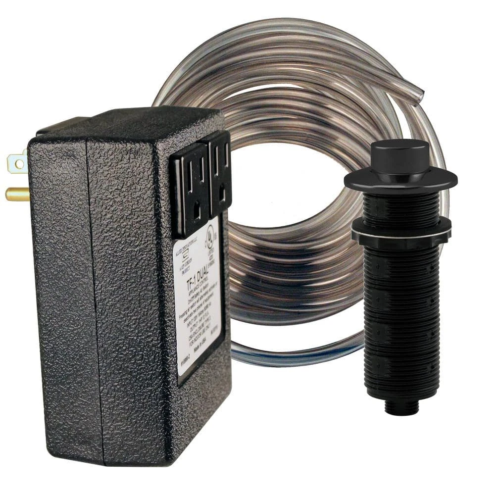 Garbage Disposal Air Switch in Matte Black Westbrass Garbage Disposal Air Switch in Matte Black -Appliance Parts Pros Shop matte black westbrass garbage disposal parts asb 2rb3 62 64 1000