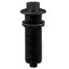 Westbrass Replacement Raised Button Disposal Air Switch Trim in Matte Black