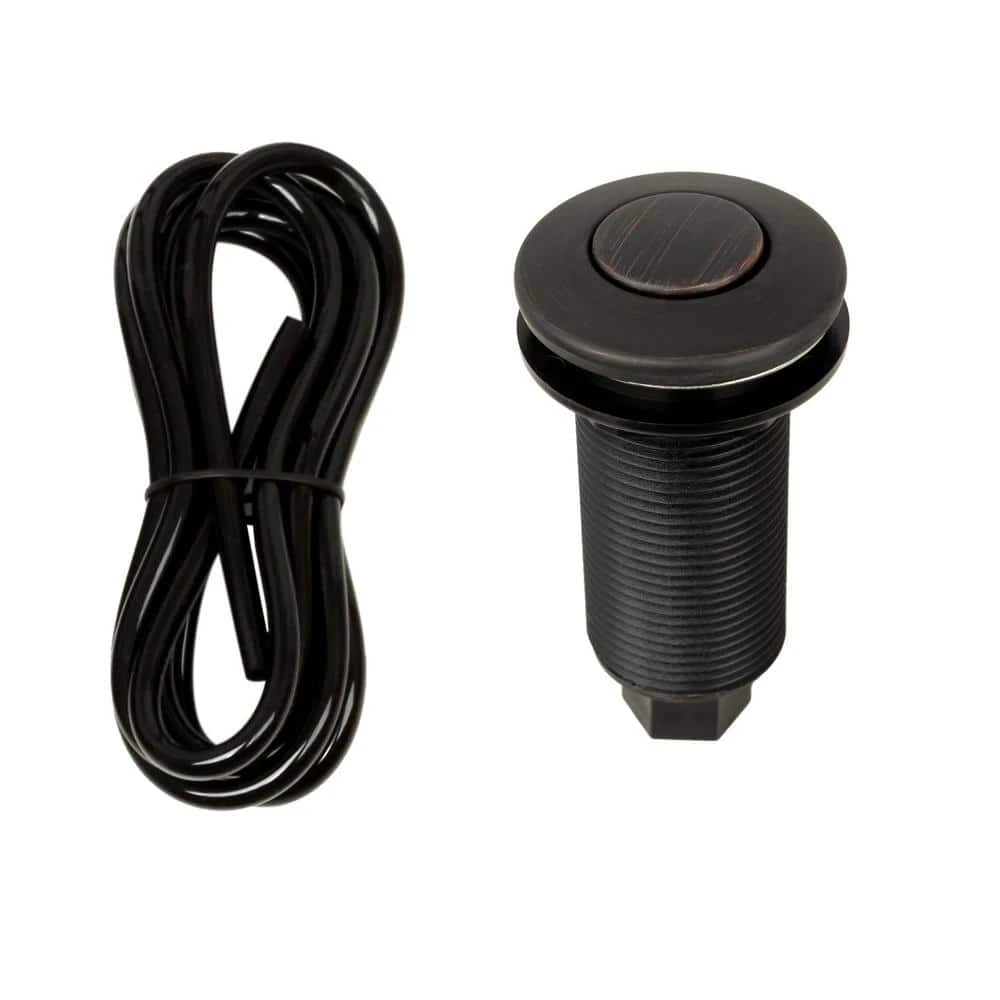 Oil Rubbed Bronze Garbage Disposal Air Switch with Air Hose Akicon Oil Rubbed Bronze Garbage Disposal Air Switch with Air Hose -Appliance Parts Pros Shop oil rubbed bronze akicon garbage disposal parts ak79001 orb 64 1000