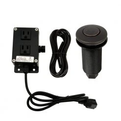 Akicon Oil Rubbed Bronze Garbage Disposal Kitchen Air Switch Kit