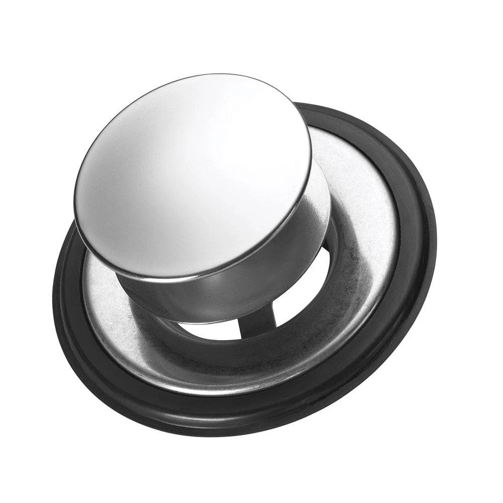 SilverSaver Kitchen Sink Stopper in Stainless Steel for InSinkErator Garbage Disposal SilverSaver Kitchen Sink Stopper in Stainless Steel for InSinkErator Garbage Disposal -Appliance Parts Pros Shop polished stainless steel insinkerator garbage disposal parts stp ds 64 1000