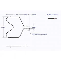 Range Kleen Oven Heating Element -Appliance Parts Pros Shop range kleen stove parts 7504 4f 1000