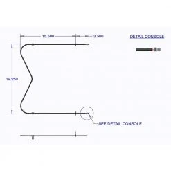 Range Kleen Oven Heating Element 3 Range Kleen Oven Heating Element -Appliance Parts Pros Shop range kleen stove parts 7505 4f 1000