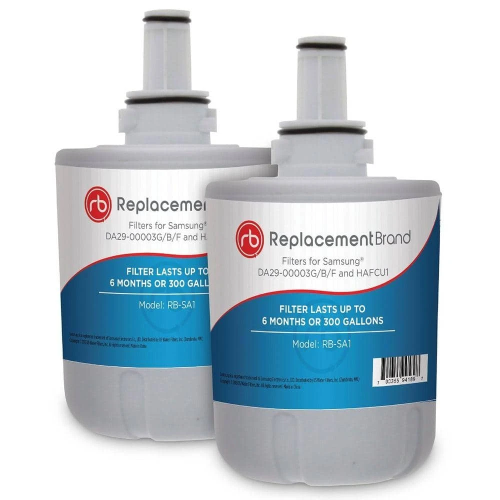Samsung DA29-00003G Comparable Refrigerator Water Filter (2-Pack) Unbranded Samsung DA29-00003G Comparable Refrigerator Water Filter (2-Pack) -Appliance Parts Pros Shop refrigerator water filters rb sa1 2pk 64 1000