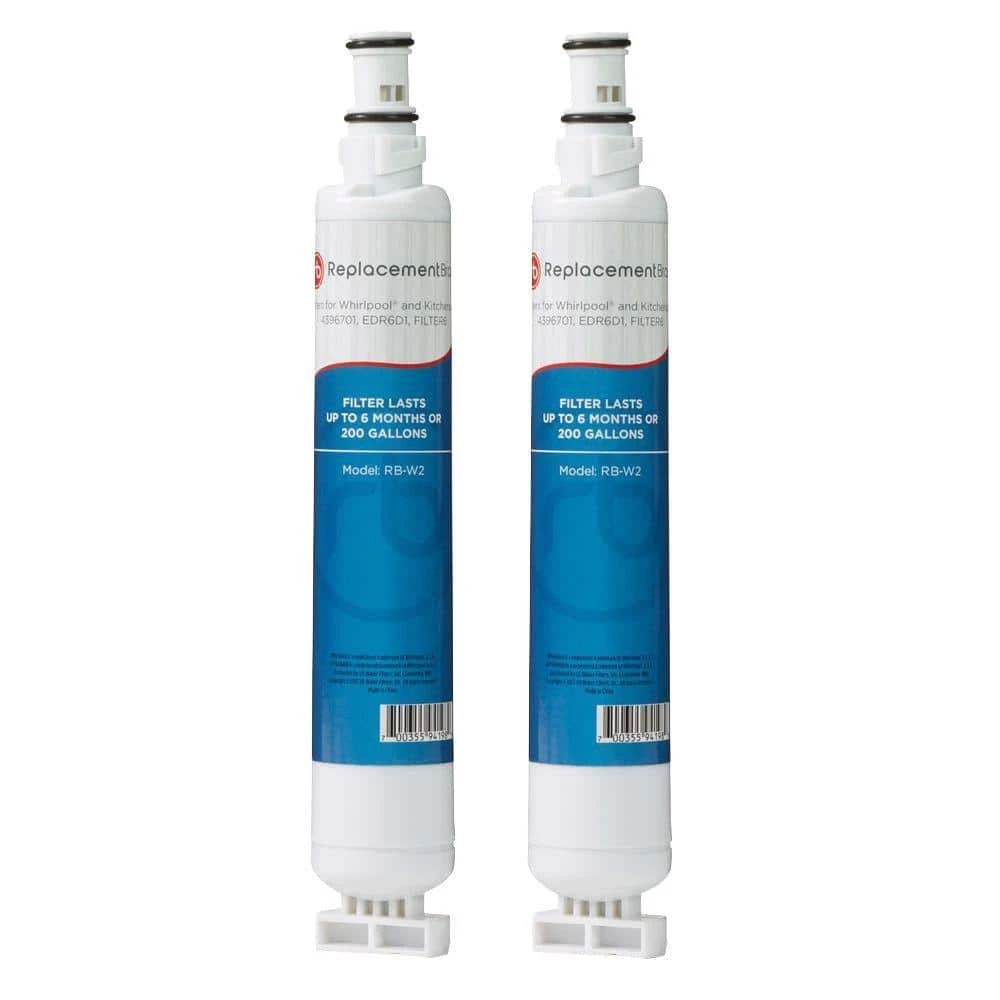 4396508 Comparable Refrigerator Water Filter (2-Pack) ReplacementBrand 4396508 Comparable Refrigerator Water Filter (2-Pack) -Appliance Parts Pros Shop replacementbrand refrigerator water filters rb w1 2 pack 64 1000