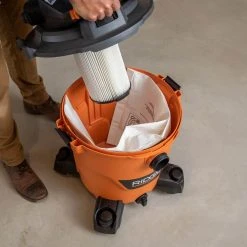 High-Efficiency Size A Dust Collection Bags for 12 to 16 Gallon RIDGID Wet/Dry Shop Vacuums (2-Pack) -Appliance Parts Pros Shop ridgid shop vacuum attachments vf3502 4f 1000